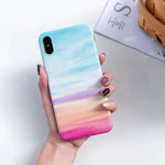 Luxury Marble Case on for Coque Samsung Galaxy A7 2018 Cover for Samsung A7 A6 Plus 2018 A70 A50 A20 A10 Silicon Soft Phone Case