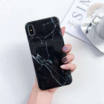 Luxury Marble Case on for Coque Samsung Galaxy A7 2018 Cover for Samsung A7 A6 Plus 2018 A70 A50 A20 A10 Silicon Soft Phone Case