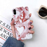 Luxury Marble Case on for Coque Samsung Galaxy A7 2018 Cover for Samsung A7 A6 Plus 2018 A70 A50 A20 A10 Silicon Soft Phone Case