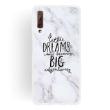 Luxury Marble Case on for Coque Samsung Galaxy A7 2018 Cover for Samsung A7 A6 Plus 2018 A70 A50 A20 A10 Silicon Soft Phone Case