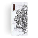 Luxury Marble Case on for Coque Samsung Galaxy A7 2018 Cover for Samsung A7 A6 Plus 2018 A70 A50 A20 A10 Silicon Soft Phone Case