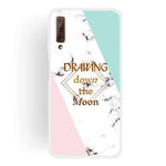 Luxury Marble Case on for Coque Samsung Galaxy A7 2018 Cover for Samsung A7 A6 Plus 2018 A70 A50 A20 A10 Silicon Soft Phone Case