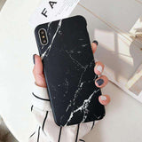 Luxury Marble Case on for Coque Samsung Galaxy A7 2018 Cover for Samsung A7 A6 Plus 2018 A70 A50 A20 A10 Silicon Soft Phone Case