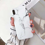 Luxury Marble Case on for Coque Samsung Galaxy A7 2018 Cover for Samsung A7 A6 Plus 2018 A70 A50 A20 A10 Silicon Soft Phone Case