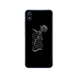 silicon case for xiaomi redmi 7a case full protection soft tpu back cover on for redmi 7 a bumper hongmi 7a phone coque black