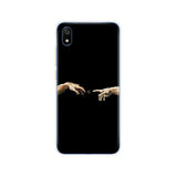silicon case for xiaomi redmi 7a case full protection soft tpu back cover on for redmi 7 a bumper hongmi 7a phone coque black