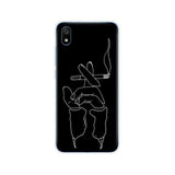 silicon case for xiaomi redmi 7a case full protection soft tpu back cover on for redmi 7 a bumper hongmi 7a phone coque black