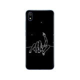 silicon case for xiaomi redmi 7a case full protection soft tpu back cover on for redmi 7 a bumper hongmi 7a phone coque black