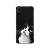 silicon case for xiaomi redmi 7a case full protection soft tpu back cover on for redmi 7 a bumper hongmi 7a phone coque black