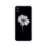 silicon case for xiaomi redmi 7a case full protection soft tpu back cover on for redmi 7 a bumper hongmi 7a phone coque black
