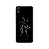 silicon case for xiaomi redmi 7a case full protection soft tpu back cover on for redmi 7 a bumper hongmi 7a phone coque black