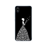 silicon case for xiaomi redmi 7a case full protection soft tpu back cover on for redmi 7 a bumper hongmi 7a phone coque black