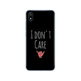 silicon case for xiaomi redmi 7a case full protection soft tpu back cover on for redmi 7 a bumper hongmi 7a phone coque black