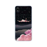 silicon case for xiaomi redmi 7a case full protection soft tpu back cover on for redmi 7 a bumper hongmi 7a phone coque black