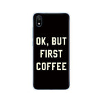 silicon case for xiaomi redmi 7a case full protection soft tpu back cover on for redmi 7 a bumper hongmi 7a phone coque black