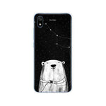 silicon case for xiaomi redmi 7a case full protection soft tpu back cover on for redmi 7 a bumper hongmi 7a phone coque black