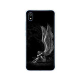 silicon case for xiaomi redmi 7a case full protection soft tpu back cover on for redmi 7 a bumper hongmi 7a phone coque black
