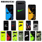 NBDRUICAI Hot sell Popular Off sport brand Phone Case Cover for Samsung S9 plus S5 S6 edge plus S7 edge S8 plus S10 E S10 plus
